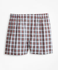 Brooks Brothers Men Traditional Fit Tartan Boxers