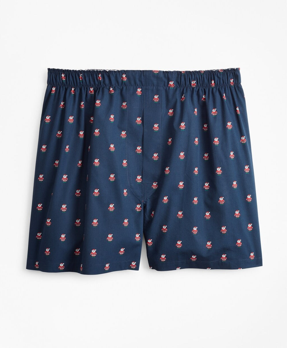 Brooks Brothers Men Traditional Fit Santa Claus Boxers