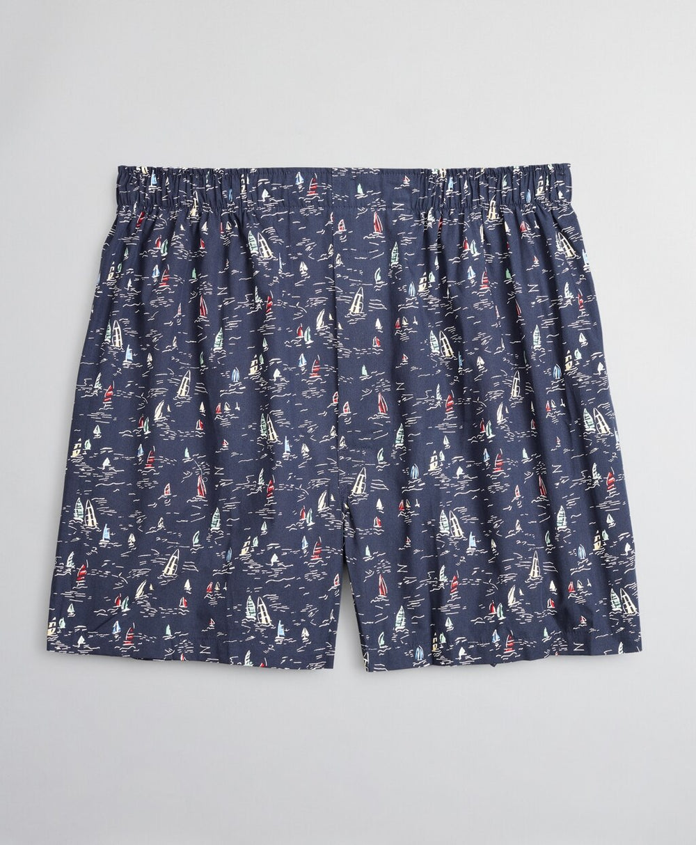 Brooks Brothers Men Traditional Fit Sailboat Boxers
