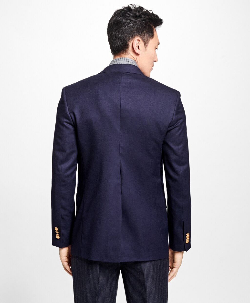 Brooks Brothers Men Regent Fit Doeskin Stretch Wool Blazer