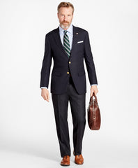 Brooks Brothers Men Madison Fit Two-Button 1818 Blazer