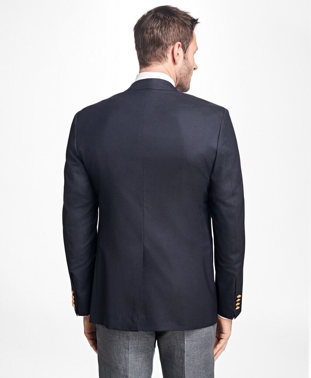 Brooks Brothers Men Regent Fit Two-Button 1818 Blazer