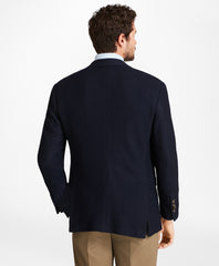 Brooks Brothers Men Regent Fit Textured Two-Button Blazer