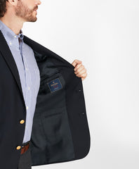 Brooks Brothers Men Country Club Regent Fit Saxxon™ Wool Two-Button Blazer
