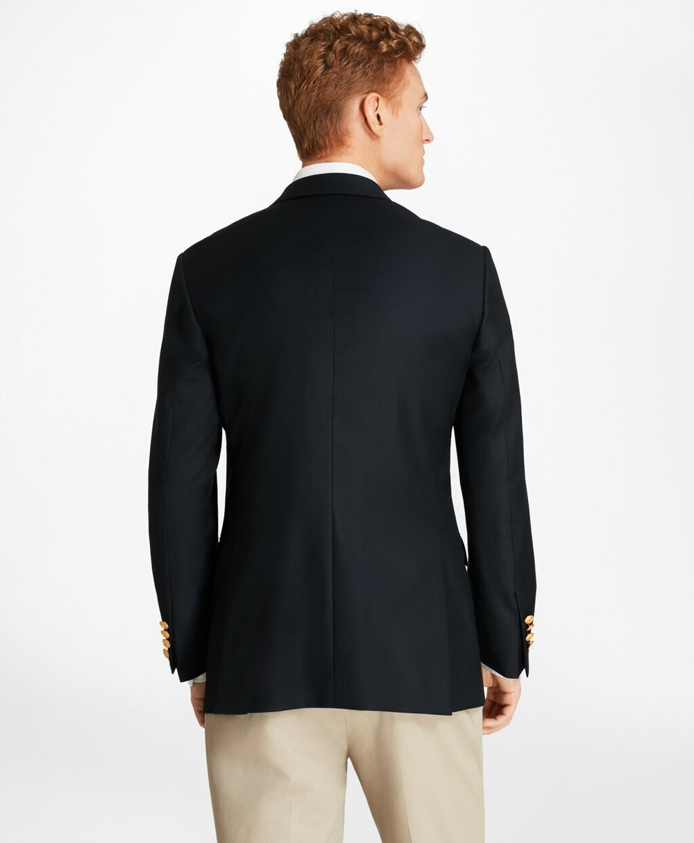 Brooks Brothers Men Country Club Milano Fit Saxxon™ Wool Two-Button Blazer