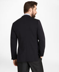 Brooks Brothers Men Regent Fit Two-Button Wool Jersey Blazer
