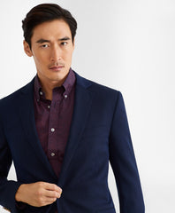 Brooks Brothers Men Regent Fit Two-Button Stretch Blazer