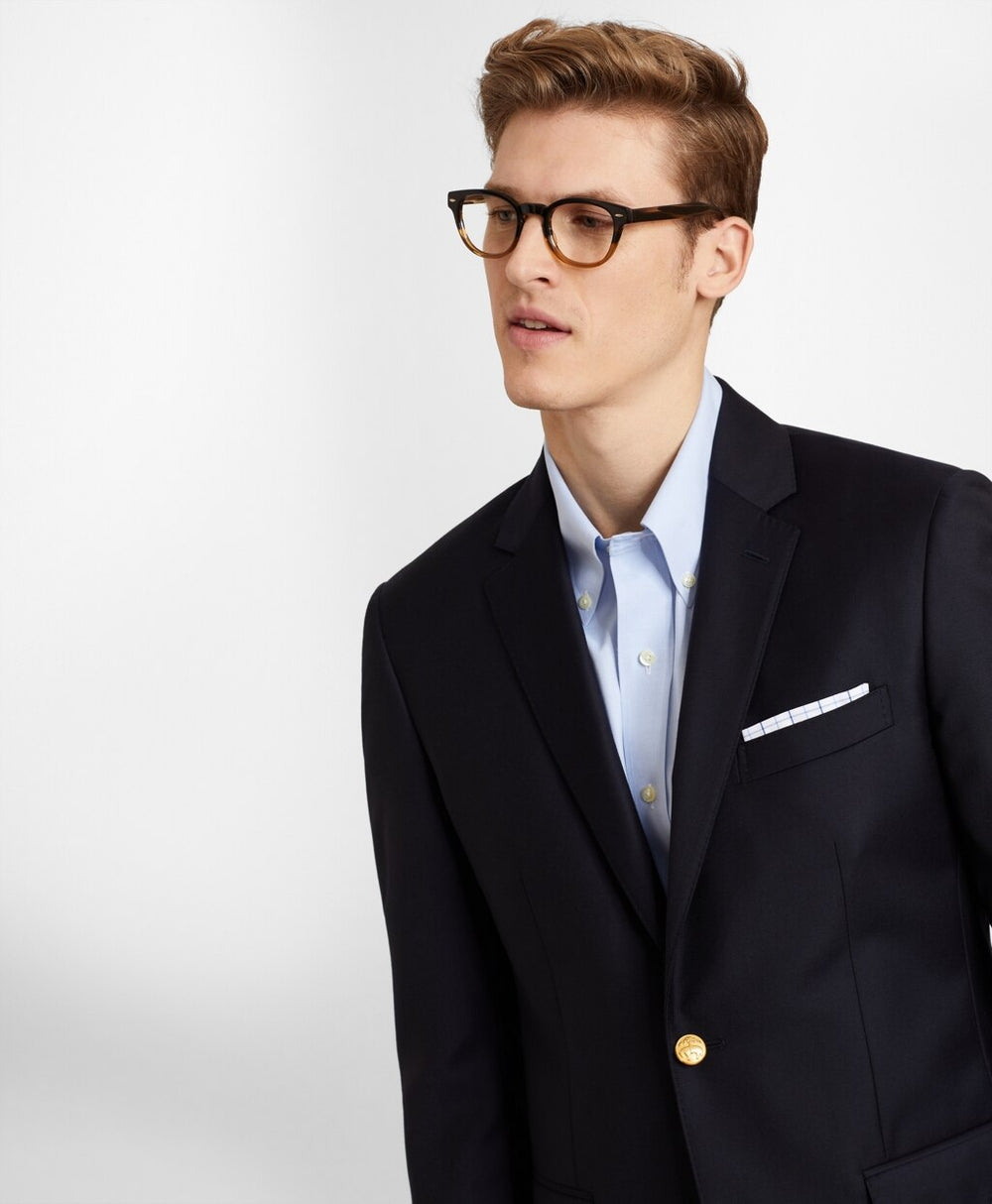 Brooks Brothers Men Milano Fit Two-Button Blazer