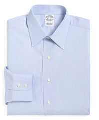 Brooks Brothers Men Regent Fitted Dress Shirt, Tennis Collar