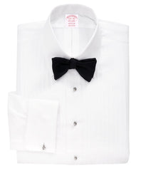 Brooks Brothers Men Madison Fit Ten-Pleat Tennis Collar Tuxedo Shirt