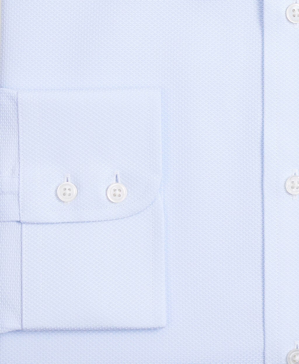 Brooks Brothers Men Luxury Collection Regent Fitted Dress Shirt, Button-Down Collar Dobby Links