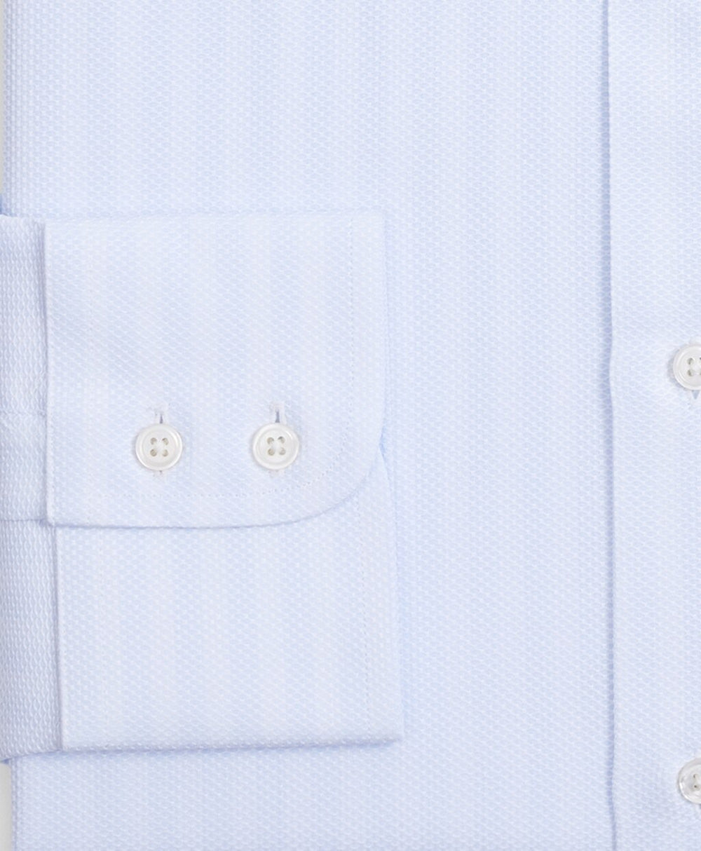 Brooks Brothers Men Luxury Collection Milano Slim-Fit Dress Shirt, Franklin Spread Collar Stripe