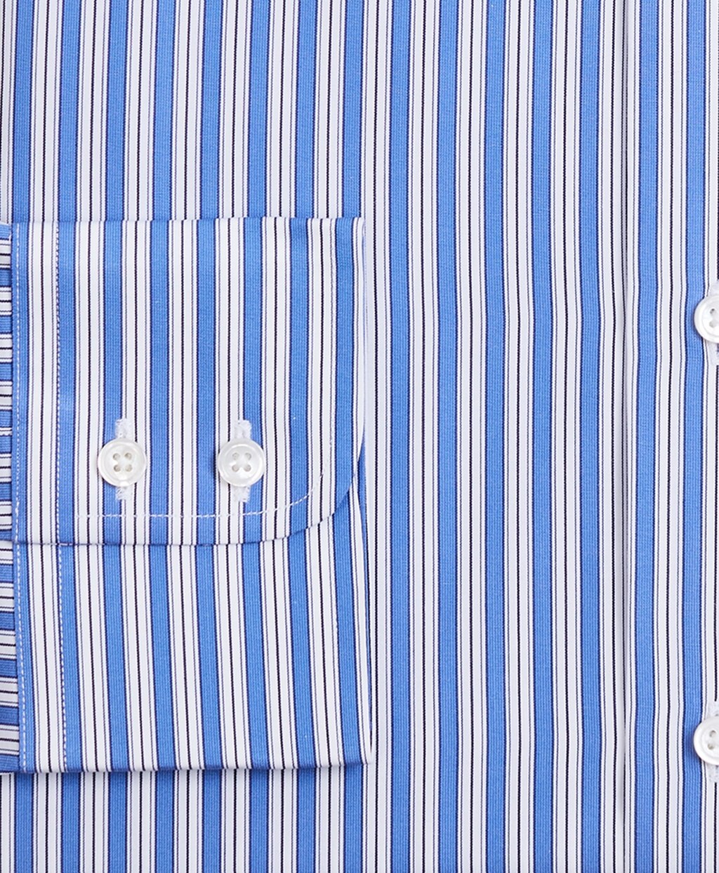 Brooks Brothers Men Luxury Collection Madison Classic-Fit Dress Shirt, Franklin Spread Collar Outline Stripe