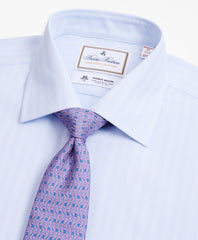 Brooks Brothers Men Luxury Collection Madison Classic-Fit Dress Shirt, Franklin Spread Collar Stripe