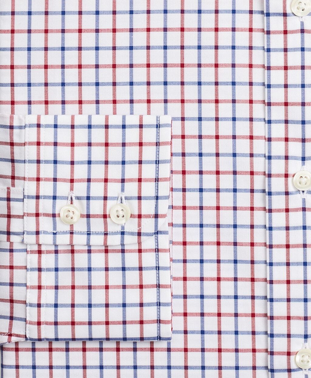 Brooks Brothers Men Luxury Collection Regent Fitted Dress Shirt, Franklin Spread Collar Bold Windowpane