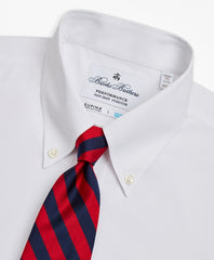 Brooks Brothers Men Soho Extra-Slim Fit Dress Shirt, Performance Non-Iron with COOLMAX®, Button-Down Collar Broadcloth