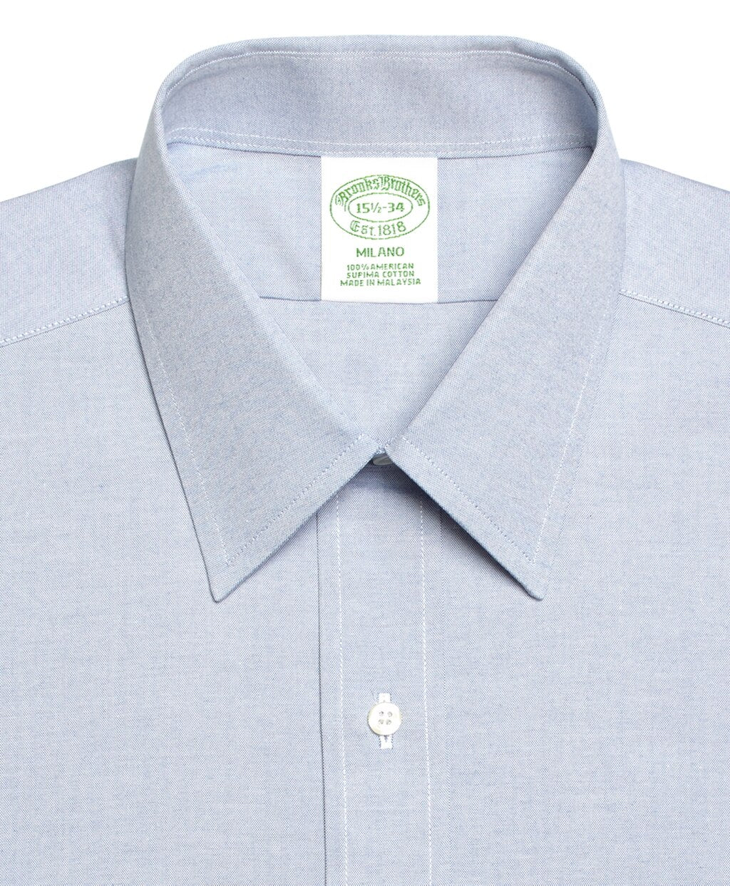 Brooks Brothers Men Milano Slim-Fit Dress Shirt, Forward Point Collar