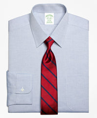 Brooks Brothers Men Milano Slim-Fit Dress Shirt, Forward Point Collar