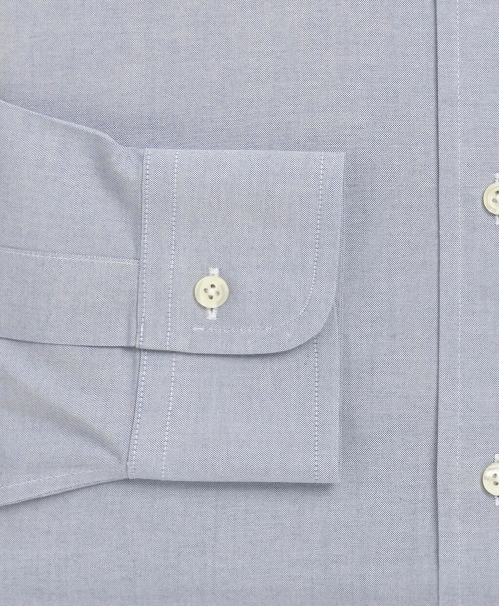 Brooks Brothers Men Milano Slim-Fit Dress Shirt, Non-Iron Point Collar