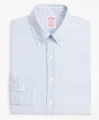 Brooks Brothers Men Original Polo® Button-Down Oxford Madison Classic-Fit Dress Shirt, Stripe