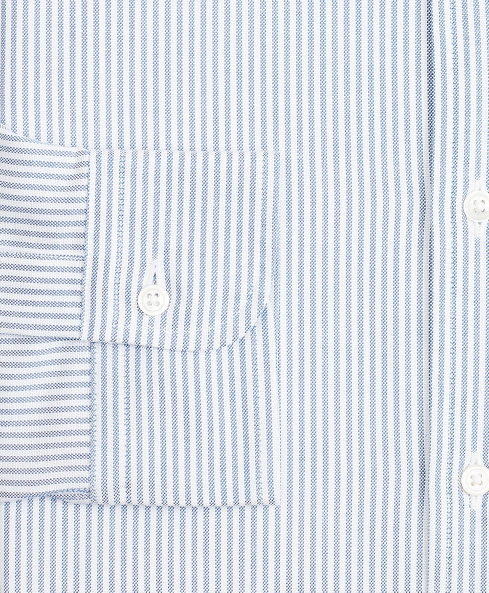 Brooks Brothers Men Original Polo® Button-Down Oxford Regent Fitted Dress Shirt, Stripe