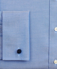 Brooks Brothers Men Stretch Milano Slim Fit Dress Shirt, Non-Iron Pinpoint Ainsley Collar French Cuff