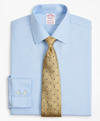 Brooks Brothers Men Stretch Madison Classic-Fit Dress Shirt, Non-Iron Twill Ainsley Collar