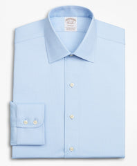 Brooks Brothers Men Stretch Soho Extra-Slim-Fit Dress Shirt, Non-Iron Royal Oxford Ainsley Collar