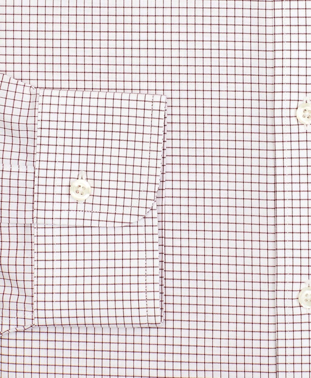 Brooks Brothers Men Stretch Milano Slim-Fit Dress Shirt, Non-Iron Poplin English Collar Small Grid Check