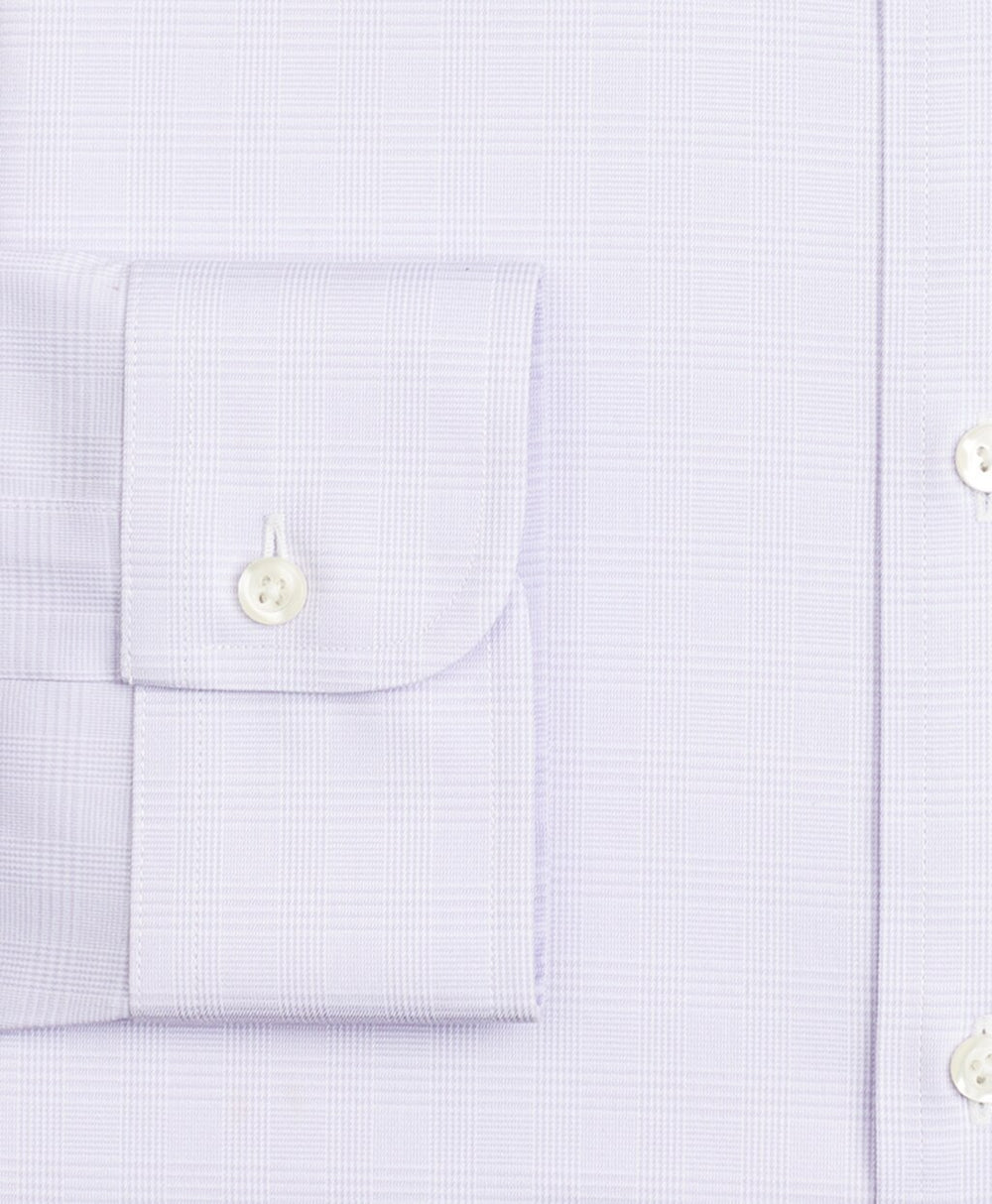 Brooks Brothers Men Madison Classic-Fit Dress Shirt, Performance Non-Iron with COOLMAX®, Ainsley Collar Twill  Check