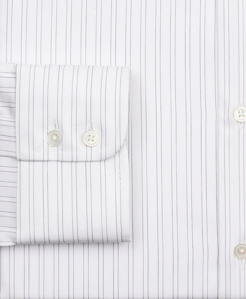 Brooks Brothers Men Luxury Collection Regent Fitted Dress Shirt, Franklin Spread Collar Stripe