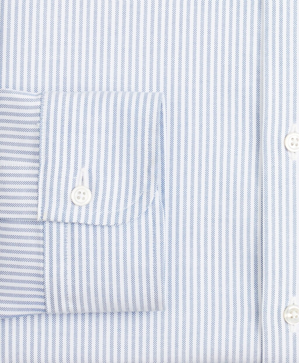 Brooks Brothers Men Original Polo® Button-Down Oxford Regent Fitted Dress Shirt, Bengal Stripe