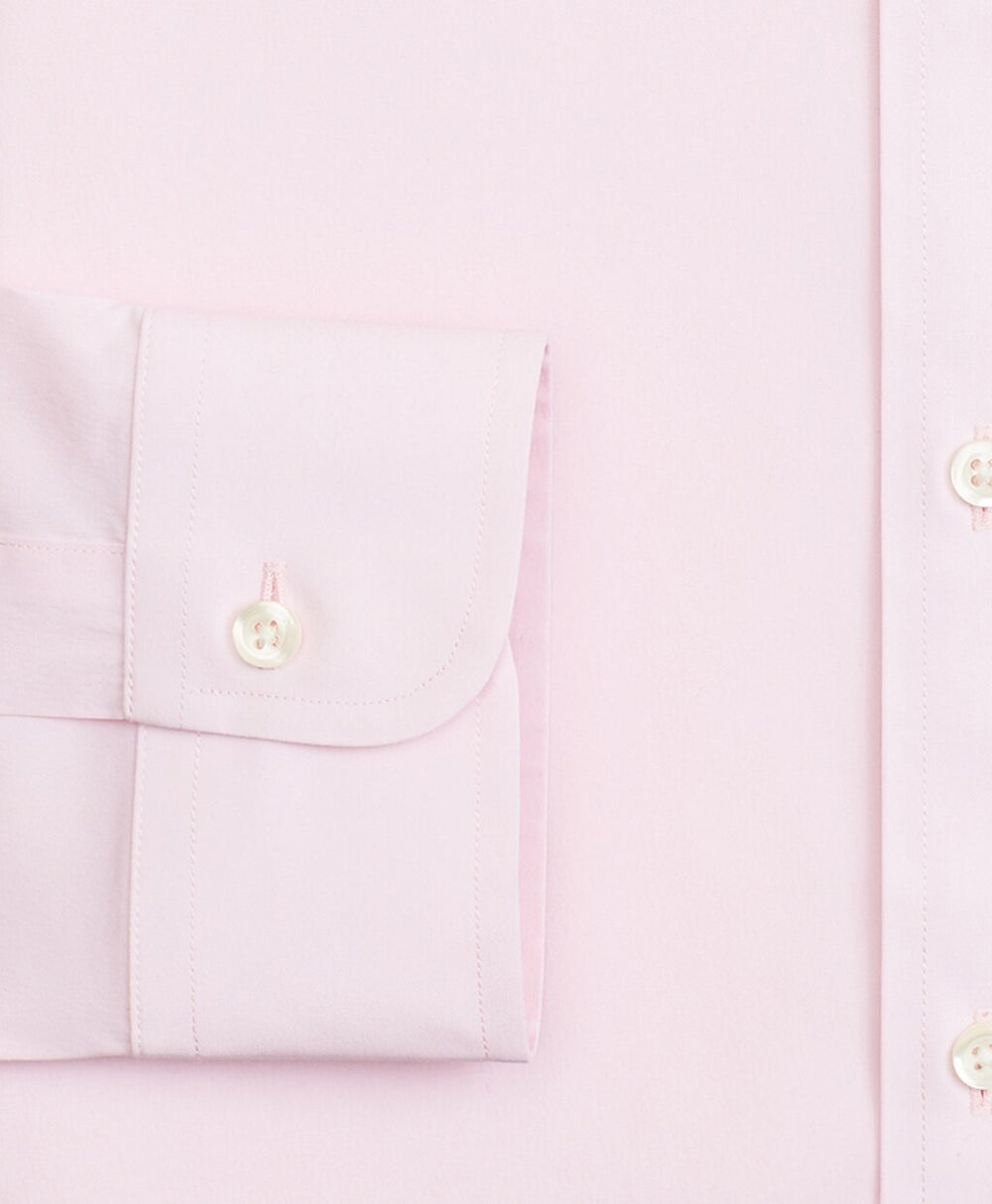 Brooks Brothers Men Regent Fitted Dress Shirt, Performance Non-Iron with COOLMAX®, Button-Down Collar Twill