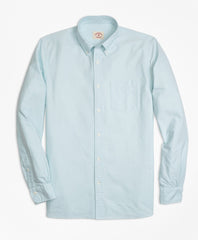 Brooks Brothers Men Solid Oxford Polo Button-Down Shirt