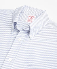 Brooks Brothers Men Madison Fit Oxford Bengal Stripe Sport Shirt