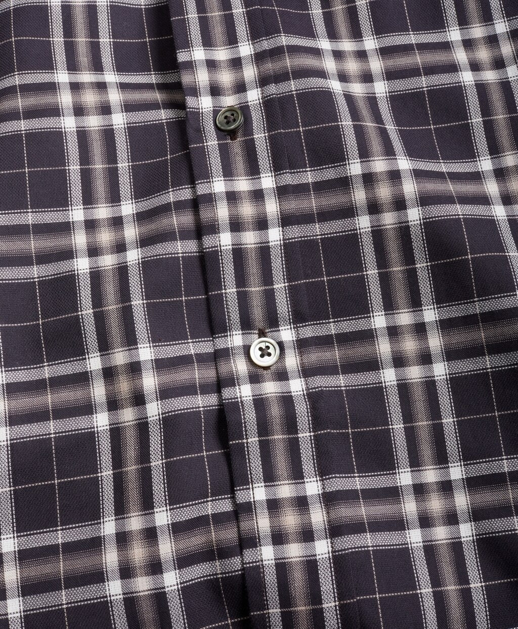 Brooks Brothers Men Golden Fleece® Regent Fit Black Plaid Flannel Sport Shirt