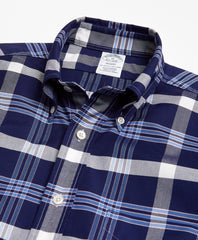 Brooks Brothers Men Regent Fit Oxford BB#10 Plaid Sport Shirt