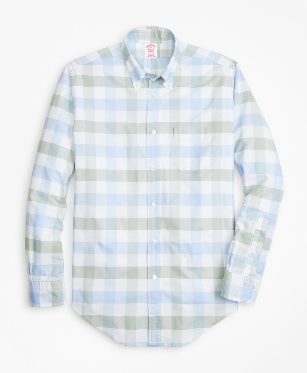 Brooks Brothers Men Madison Fit Oxford Check Sport Shirt
