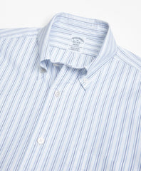Brooks Brothers Men Regent Fit Oxford Double-Stripe Sport Shirt