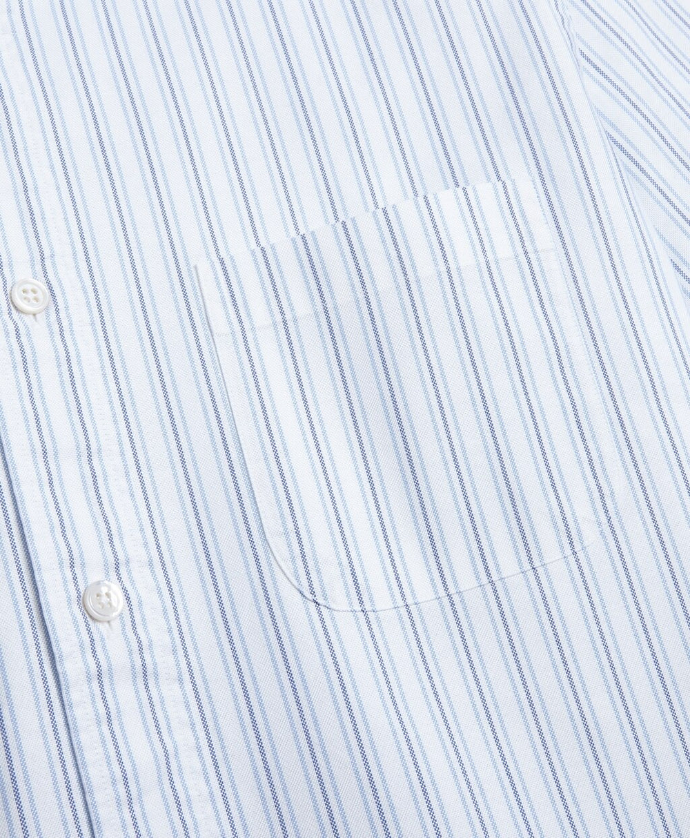 Brooks Brothers Men Regent Fit Oxford Double-Stripe Sport Shirt
