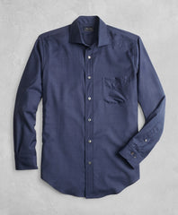 Brooks Brothers Men Golden Fleece® BrooksTech™ Regent Fit Navy Sport Shirt