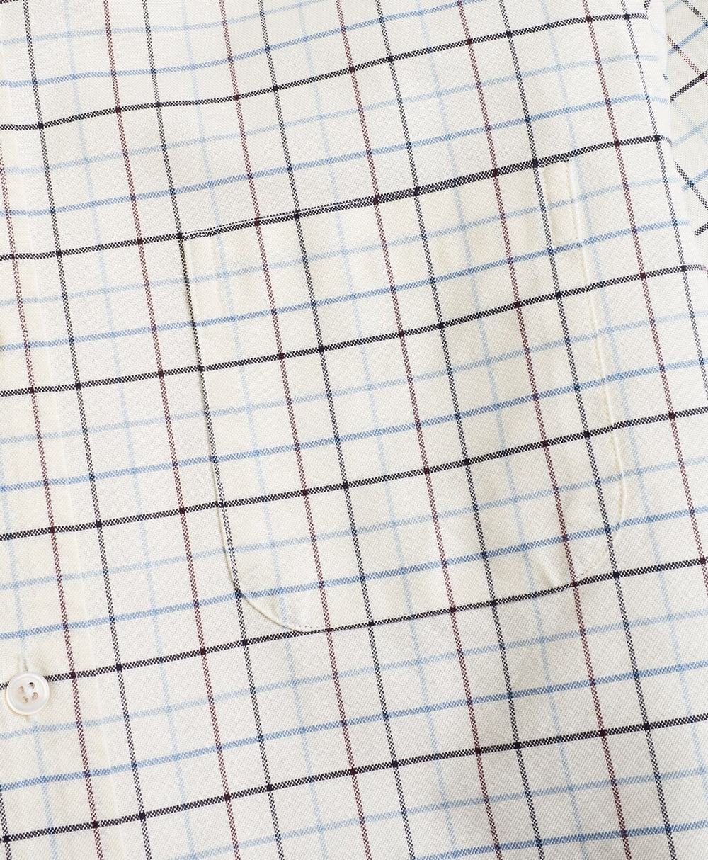 Brooks Brothers Men Regent Fit Oxford Windowpane Sport Shirt