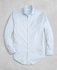Brooks Brothers Men Golden Fleece® Regent Fit Gingham Flannel Sport Shirt