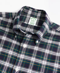 Brooks Brothers Men Milano Fit Oxford Tartan Sport Shirt