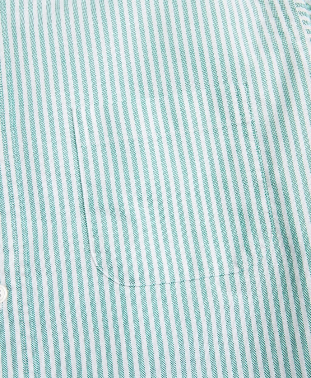 Brooks Brothers Men Regent Fit Oxford Narrow Stripe Sport Shirt