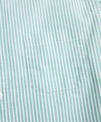 Brooks Brothers Men Regent Fit Oxford Narrow Stripe Sport Shirt