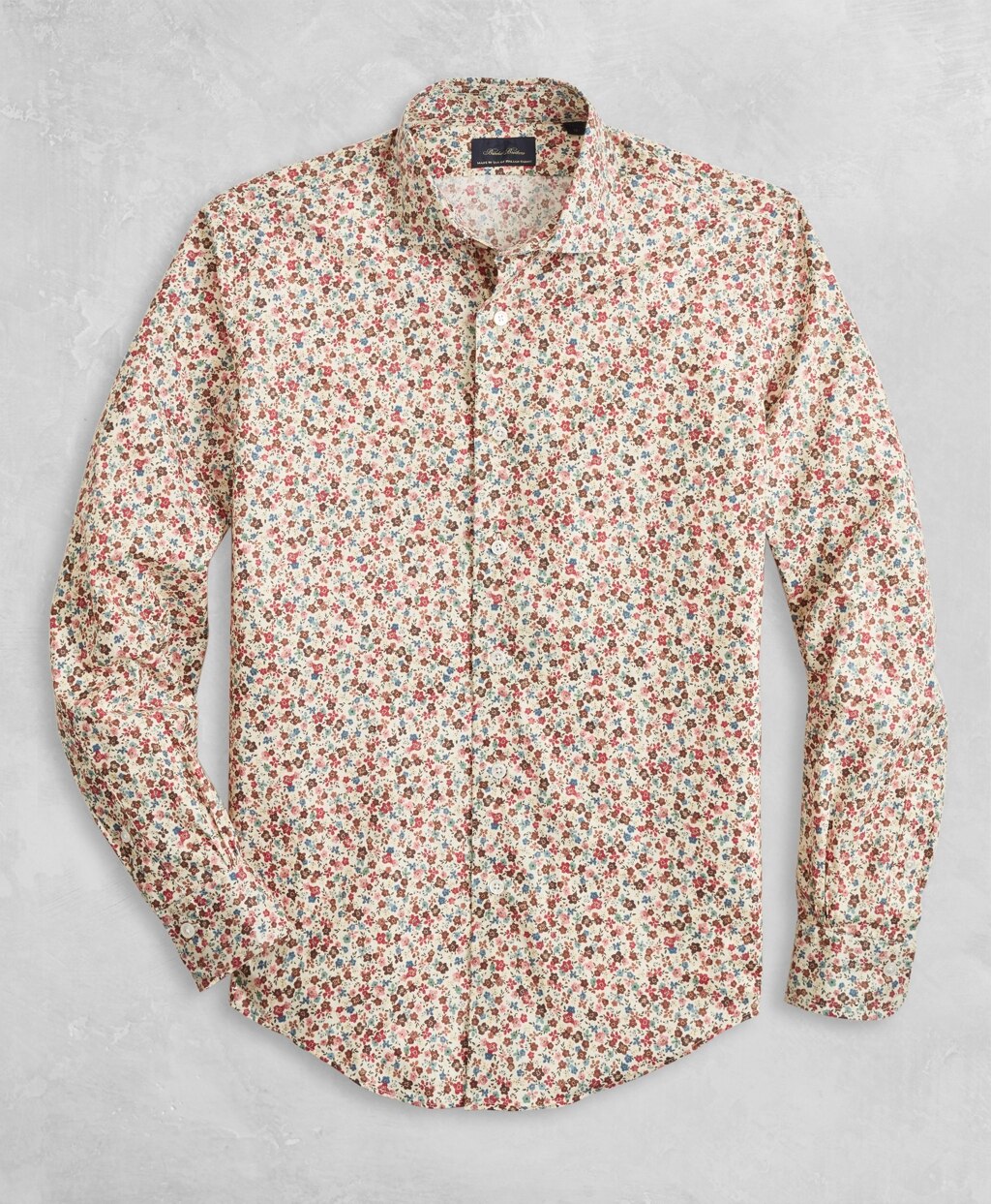 Brooks Brothers Men Golden Fleece® Regent Fit Multi-Color Floral Sport Shirt