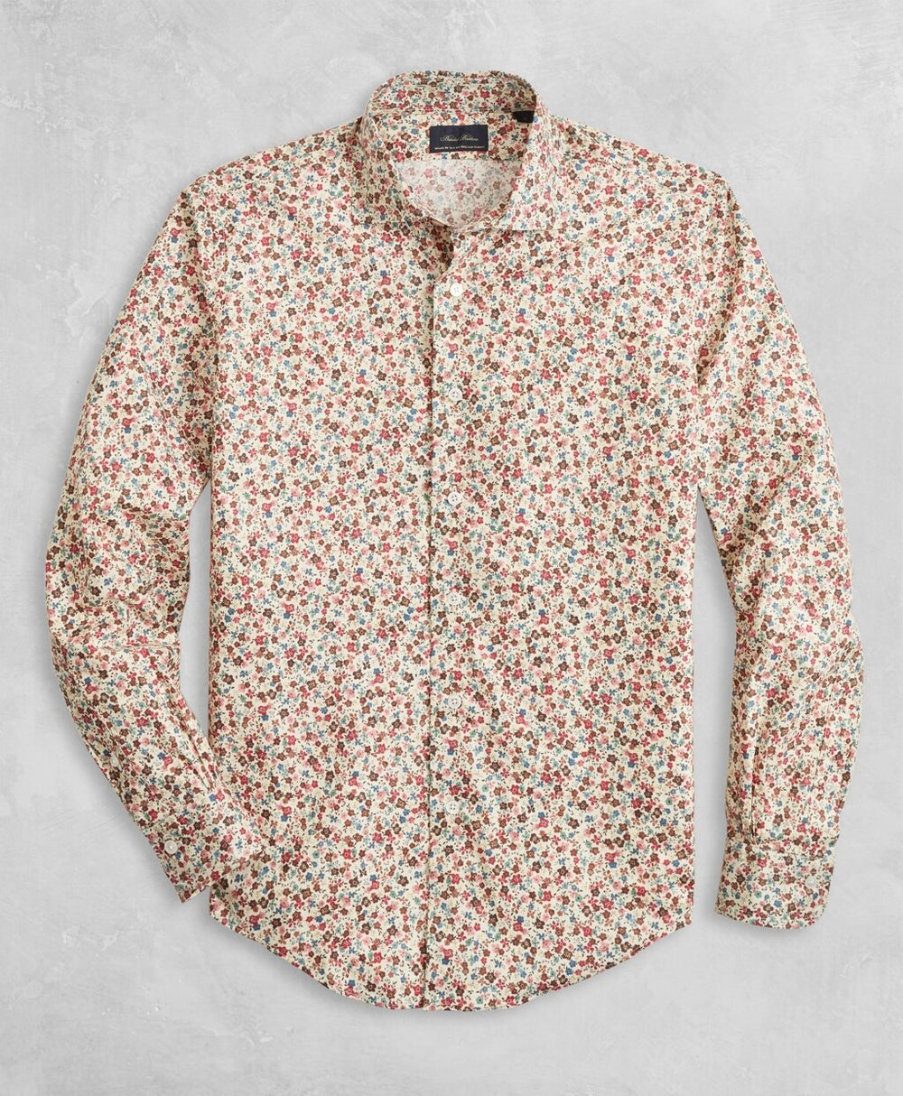 Brooks Brothers Men Golden Fleece® Regent Fit Multi-Color Floral Sport Shirt