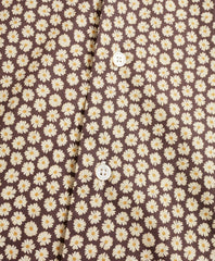 Brooks Brothers Men Golden Fleece® Regent Fit Brown Floral Sport Shirt