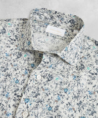 Brooks Brothers Men Golden Fleece® Regent Fit White Floral Sport Shirt